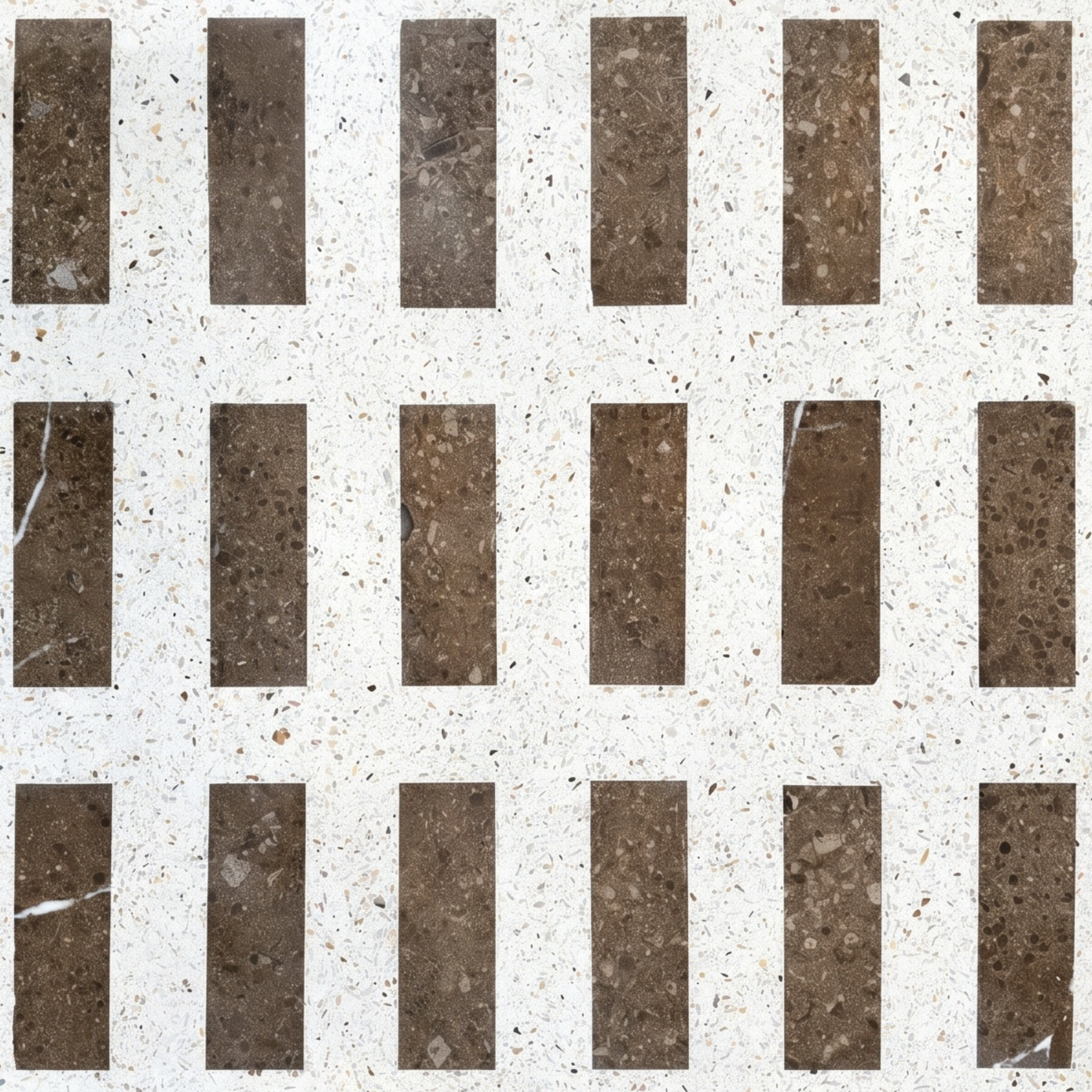 UMBER INLAY — terrazzo tile by LIM Factory